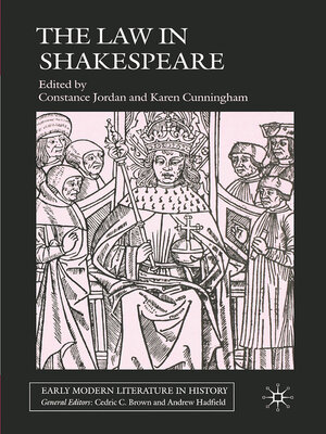 cover image of The Law in Shakespeare